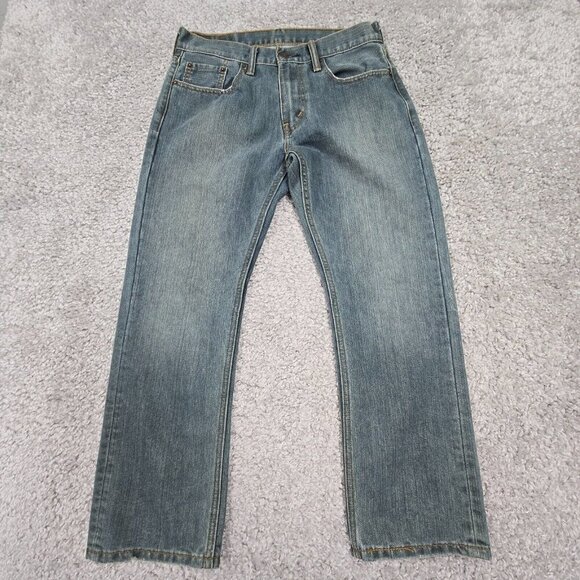 Levis 559 Jeans Mens 30x30 (Fits 29x27.5) Blue‎ Relaxed Straight Denim Skater - Picture 1 of 13